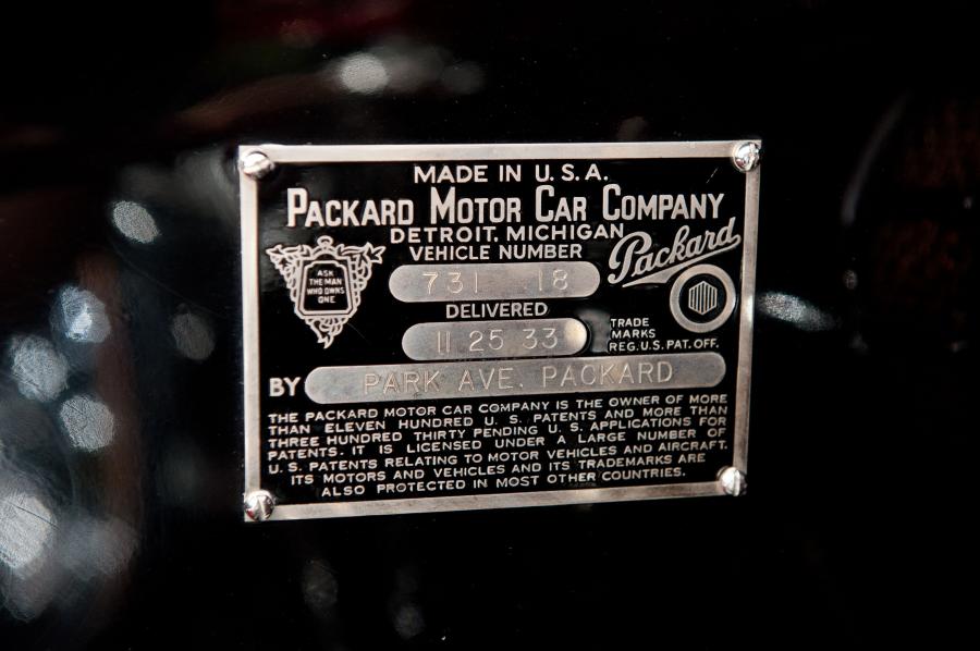  Packard Twelve 5-Passenger Sport Phaeton 1934 года  (фото 13 из 28)